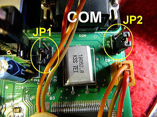 TNC-555の接続とコマンド